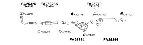 VENEPORTE 250177 Exhaust System